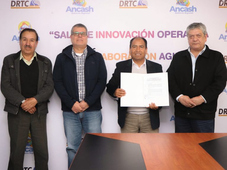 Se suscribió convenio para fortalecer la conectividad vial entre Recuay y Aija